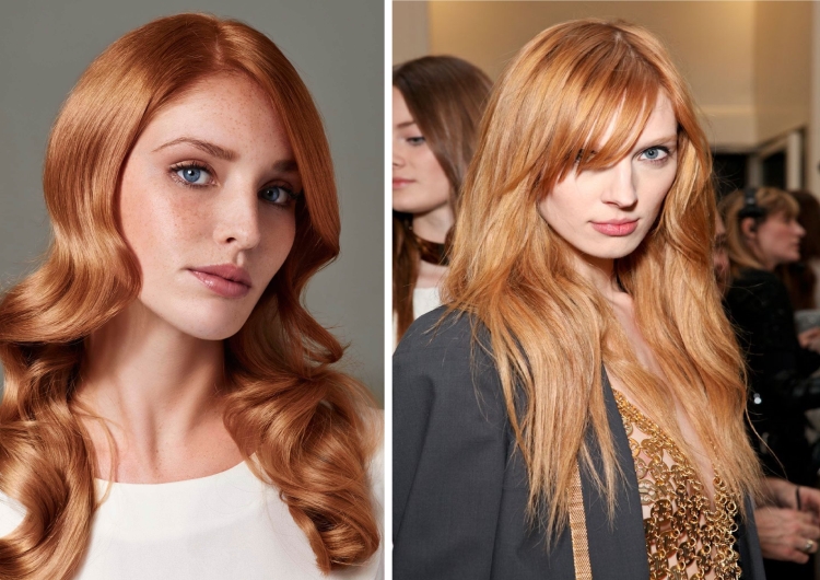 Cabelo leitoso com diferentes tons