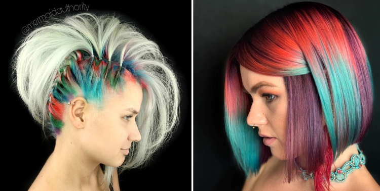 Penteados para o Ano Novo para cabelos curtos com suas próprias mãos em casa