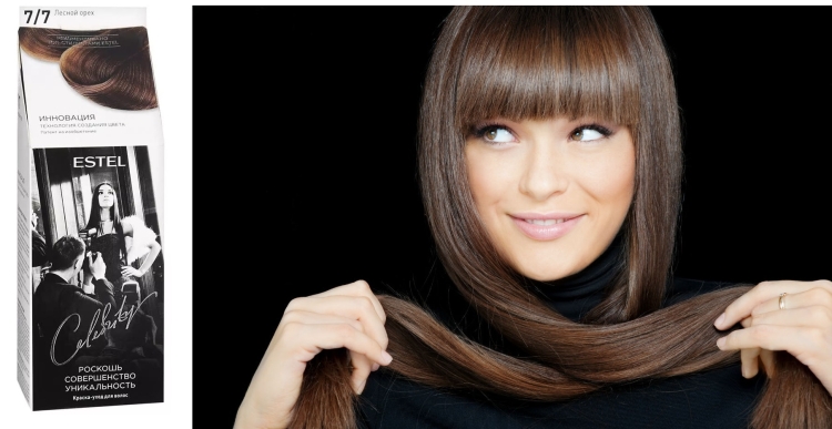 Cabelo leitoso com diferentes tons