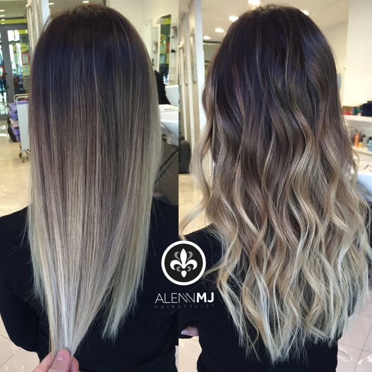 Diferenças entre shatush e balayazh