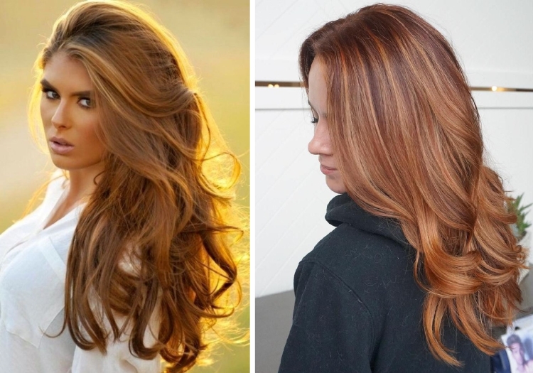 Cabelo leitoso com diferentes tons
