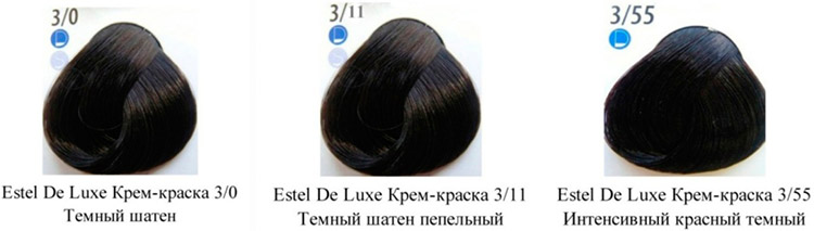 Estelle paleta de cores de cabelo