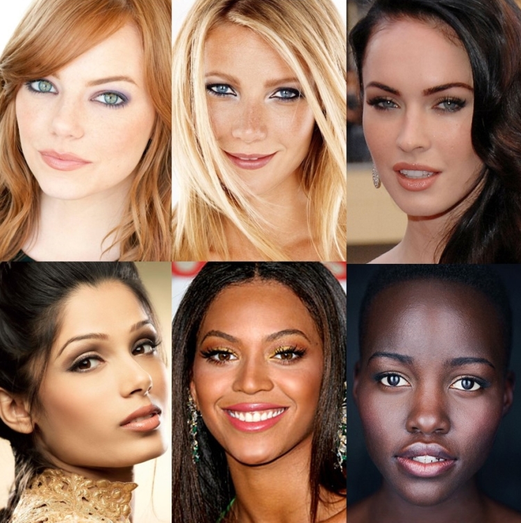 Coloração elegante em cortes de cabelo bob para cabelos escuros e claros