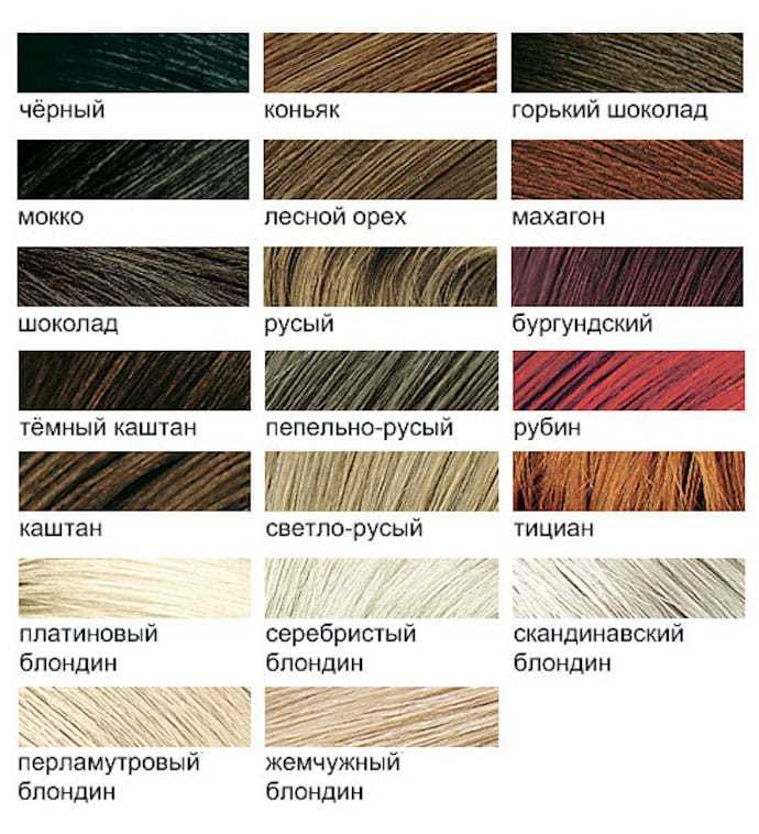 Estelle paleta de cores de cabelo