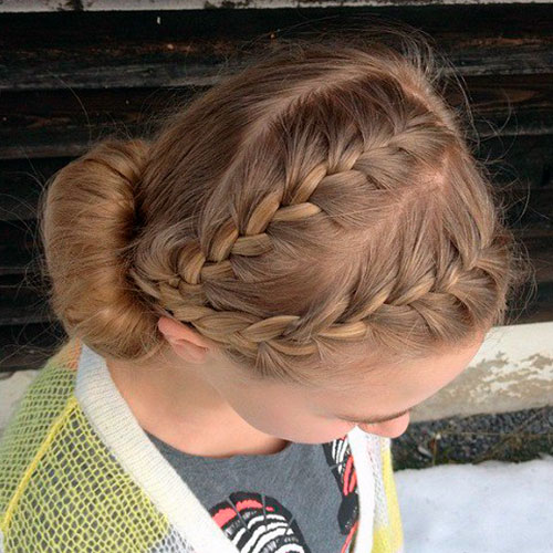 Penteados fáceis e simples para meninas para todos os dias