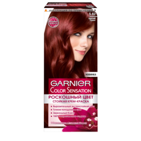 Paleta de pintura Garnier por números com exemplos e fotos