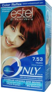 Estelle paleta de cores de cabelo