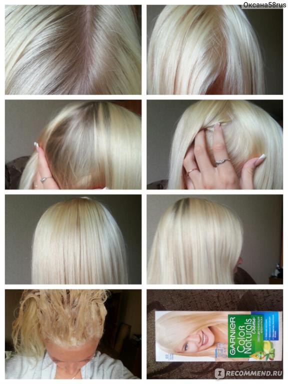 Paleta de pintura Garnier por números com exemplos e fotos