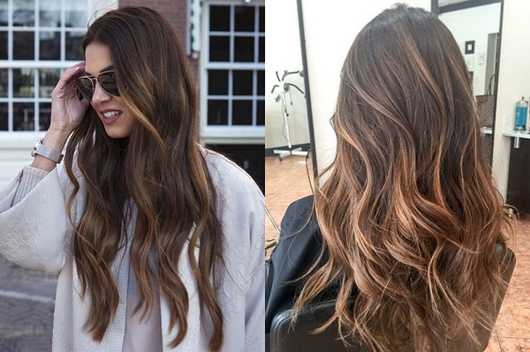 Destaques para cabelos longos