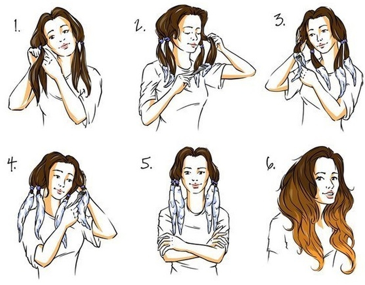 Destaques para cabelos longos