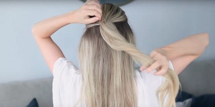 Penteados altos para cabelos longos