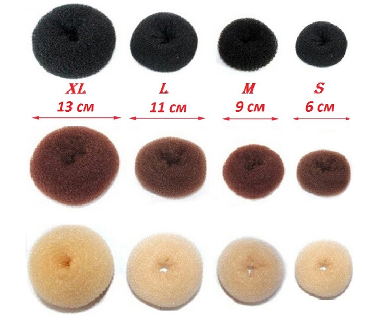 Penteado donut passo a passo