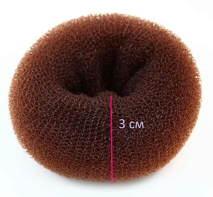 Penteado donut passo a passo