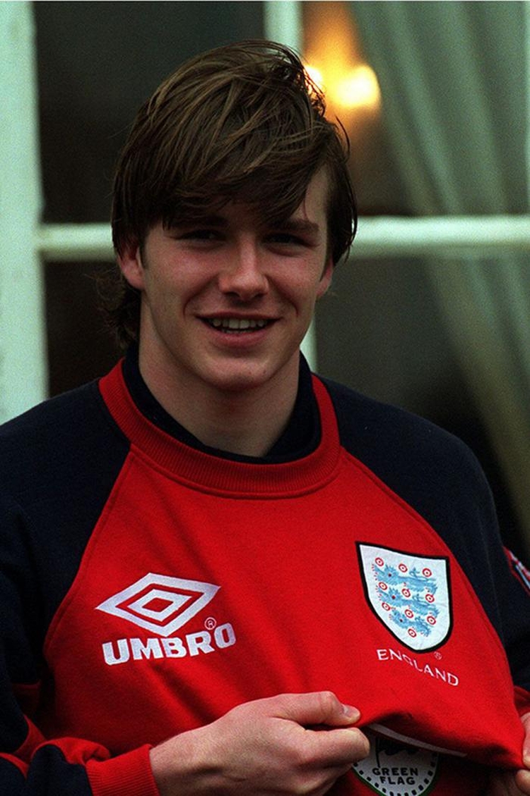 Penteados de Beckham: foto de cortes de cabelo