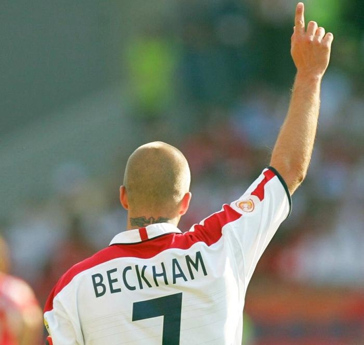 Penteados de Beckham: foto de cortes de cabelo