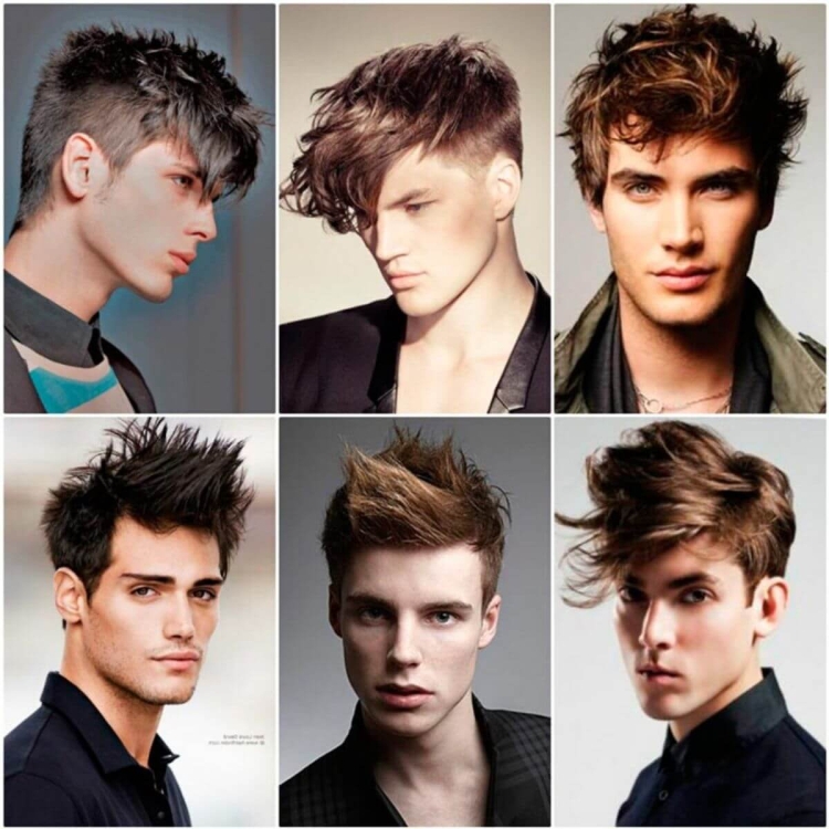 Penteado grunge para homens que combinam