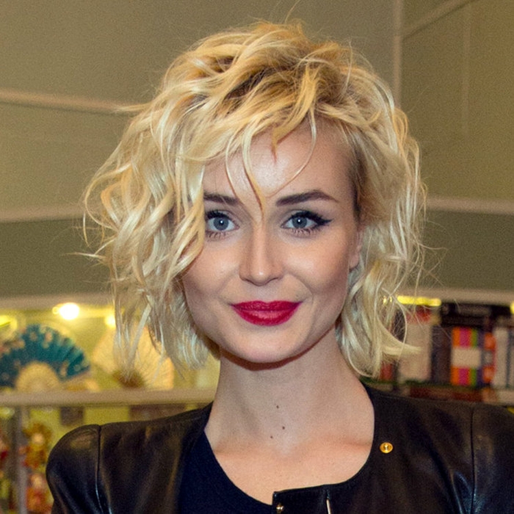 Penteado de Polina Gagarina