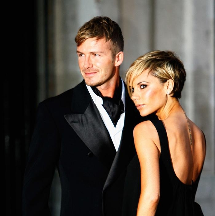 Penteados de Beckham: foto de cortes de cabelo