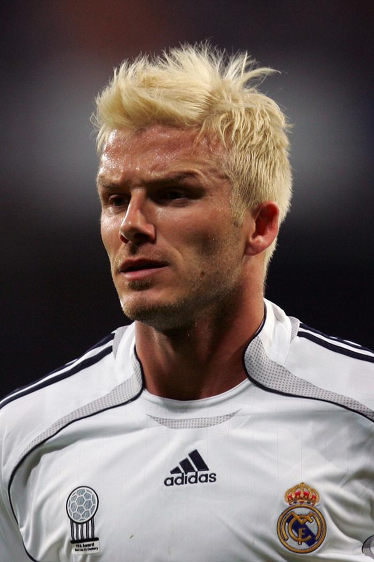 Penteados de Beckham: foto de cortes de cabelo