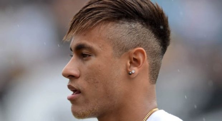 Foto do penteado de Neymar e como fazer
