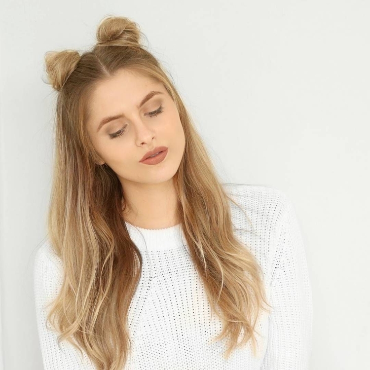 Penteado donut passo a passo