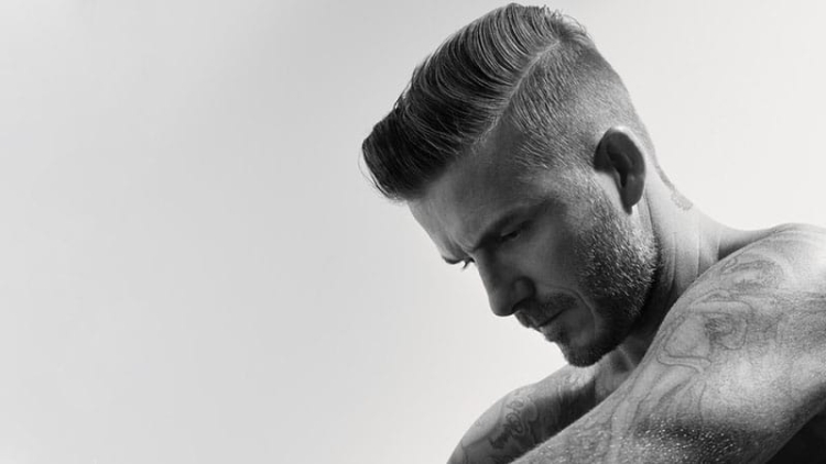 Penteados de Beckham: foto de cortes de cabelo