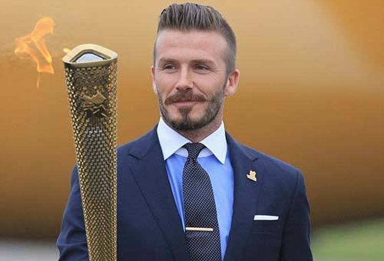 Penteados de Beckham: foto de cortes de cabelo