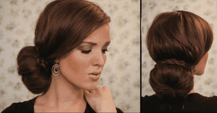 Penteado donut passo a passo