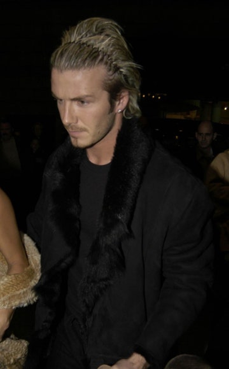 Penteados de Beckham: foto de cortes de cabelo