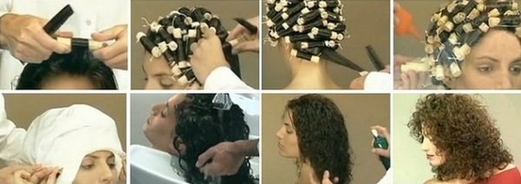 Bio-ondulação para cabelos médios, curtos e longos