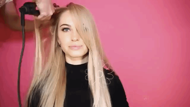 Permanente de cabelo com permanente