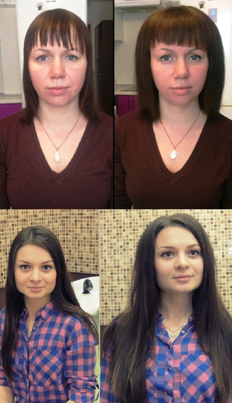 Permanente de cabelo com permanente