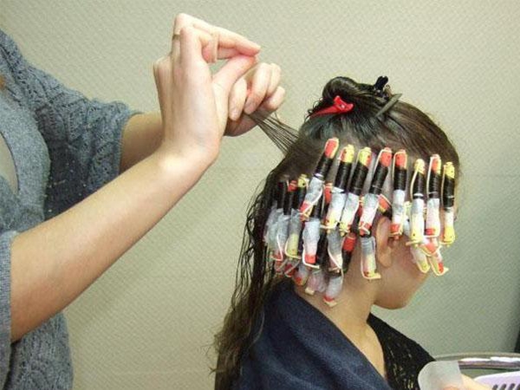 Tipos modernos de cabelo permanente