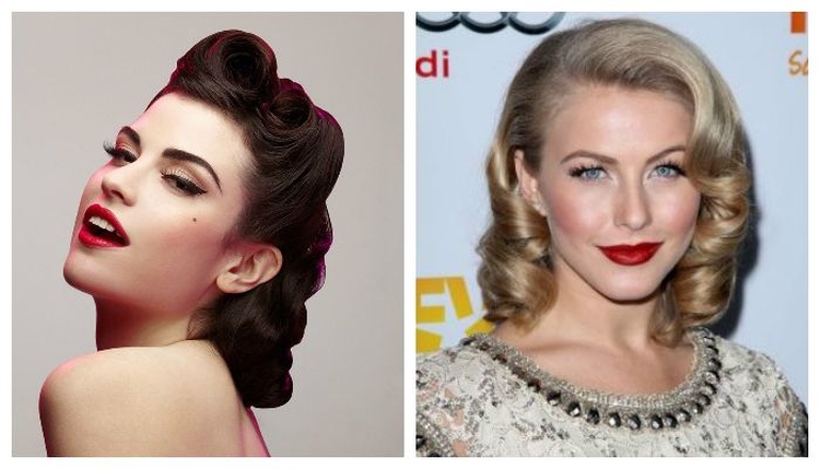 Penteados de noite para cabelos médios