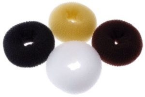 Penteado com grampo de cabelo com presilhas