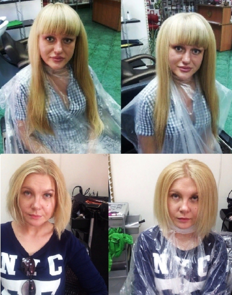 Permanente de cabelo com permanente