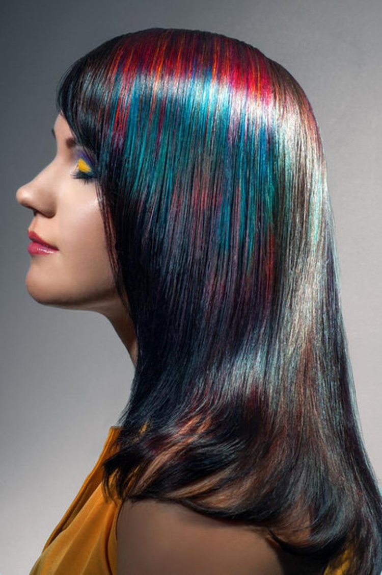 Técnica de coloração de cabelo