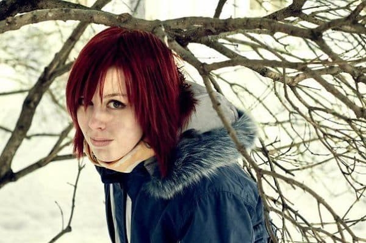 Cabelo de cereja madura