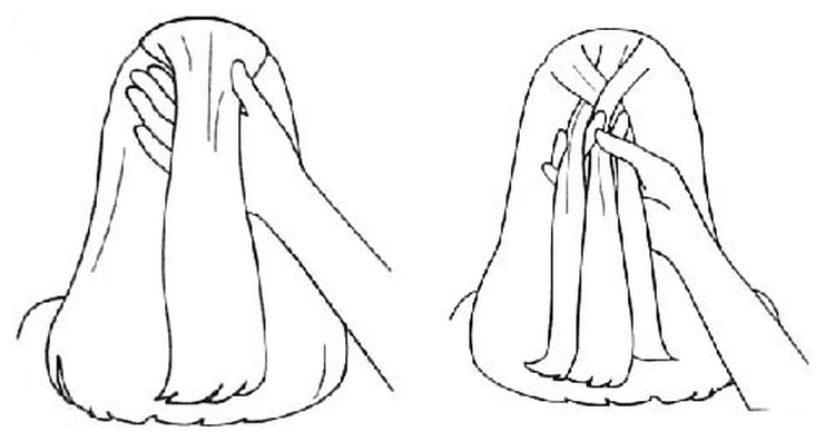 Tranças francesas para meninas com fotos passo a passo