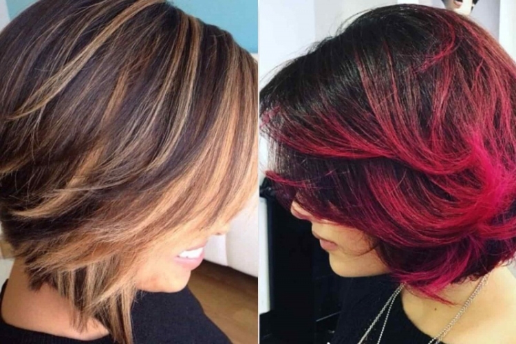 Técnica de coloração de cabelo