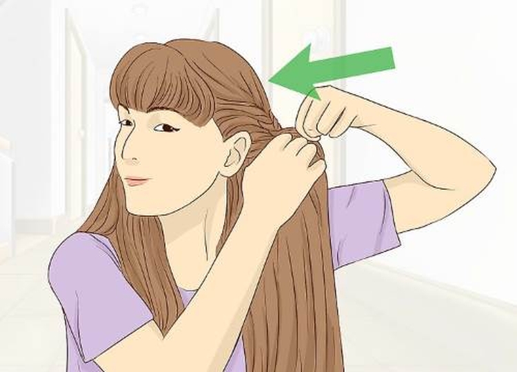 Tranças francesas para meninas com fotos passo a passo