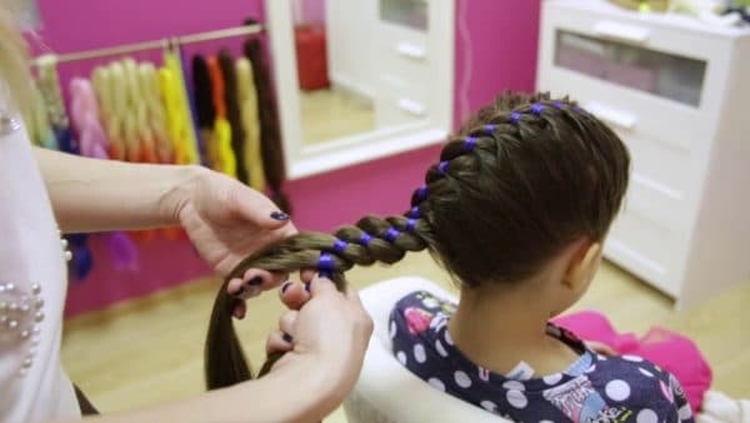 Tranças francesas para meninas com fotos passo a passo