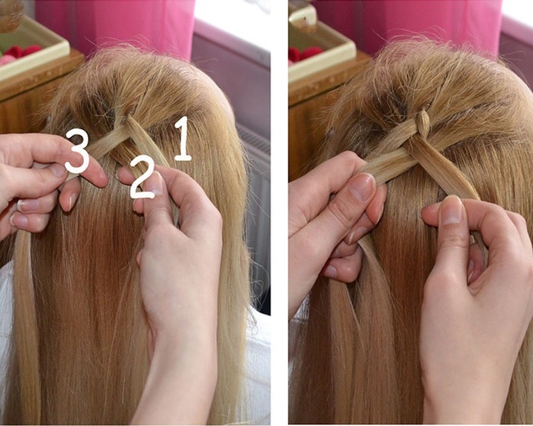 Tranças francesas para meninas com fotos passo a passo