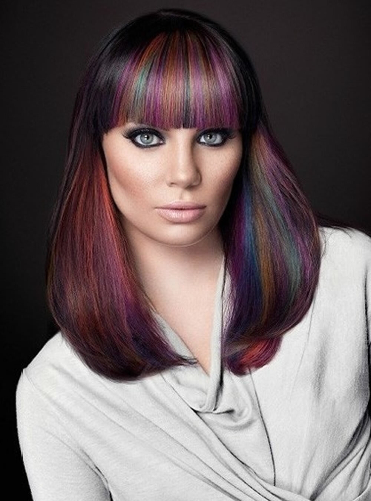 Técnica de coloração de cabelo