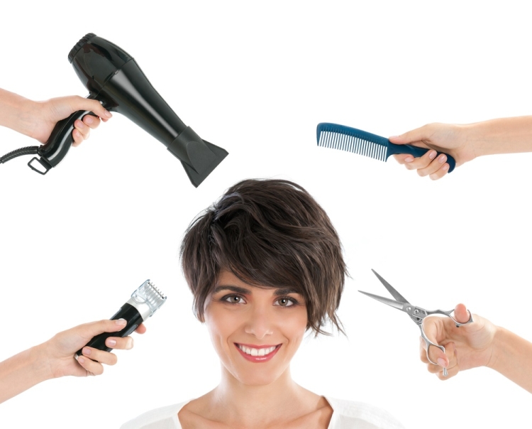 Calendário de corte de cabelo para o ano