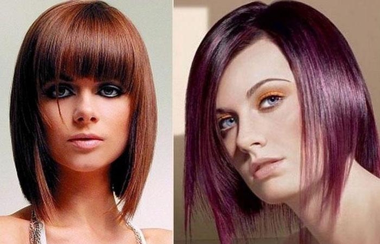 Cortes de cabelo assimétricos para cabelos longos