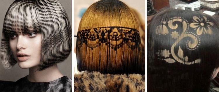 Colorir para foto de cabelo curto e escuro