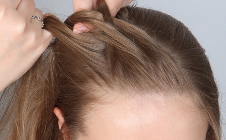 Como trançar duas tranças laterais sozinho