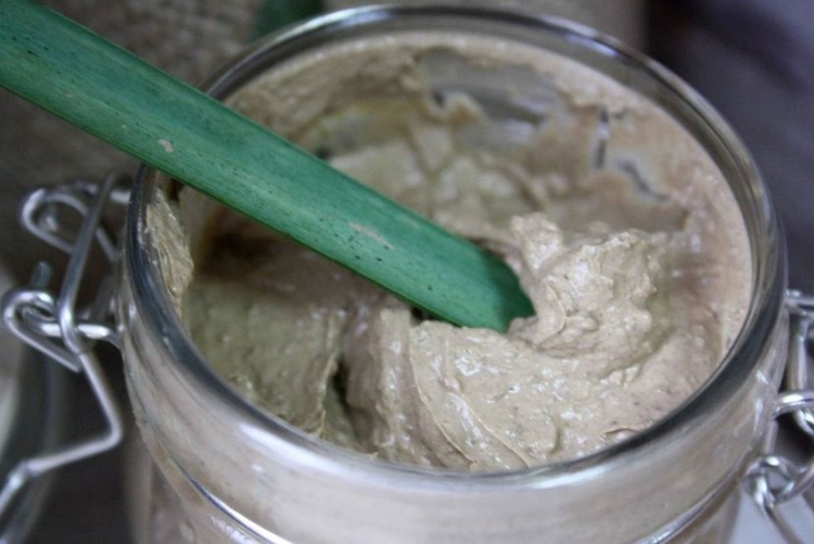 Argila branca para cabelo