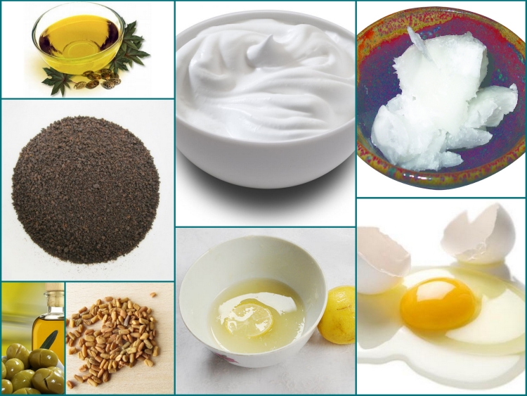 Máscaras caseiras de caspa para cabelo